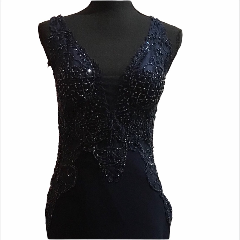 Jovani Navy dress
